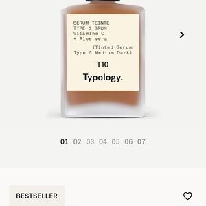 Typology T10 Tinted Serum Foundation - Medium Dark (Brown)